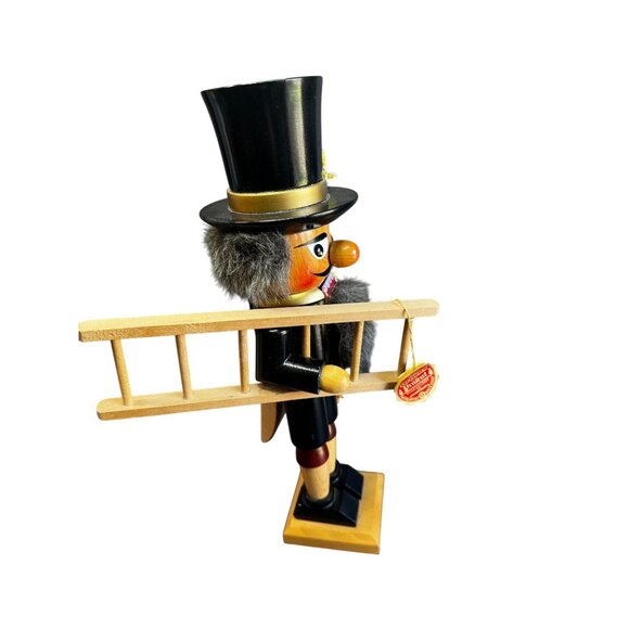 Steinbach Chimney Sweep Nutcracker With Box Germany 15 1/2" Model 028 Volkskuns - Picture 7 of 9